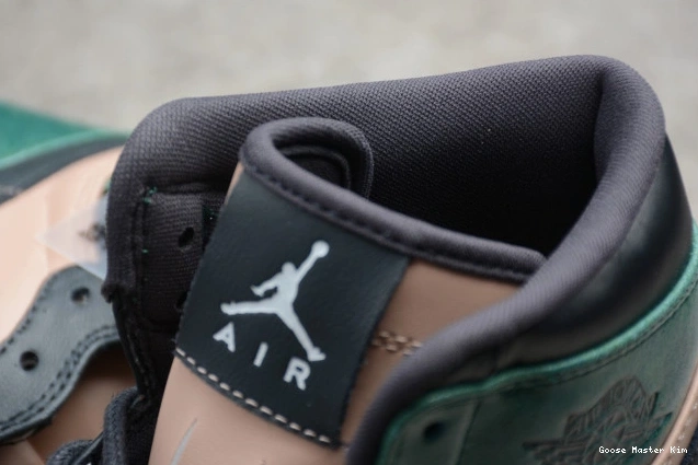 Retro Bio Anthracite Green Beige Jordan 1 High Mystic AH7389-203 Air 0607